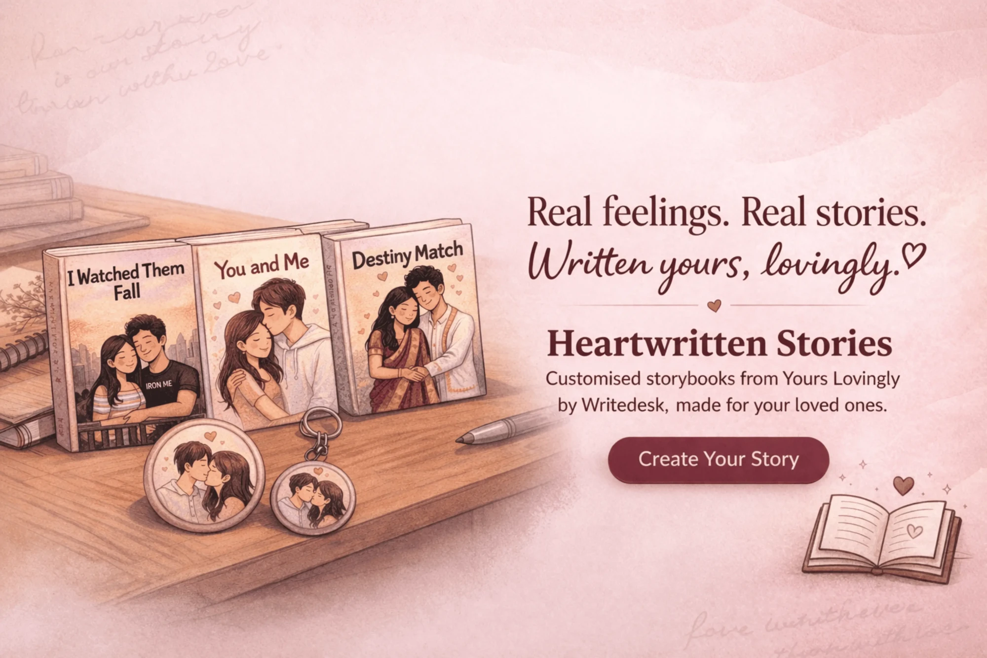 Heartwritten Stories Book